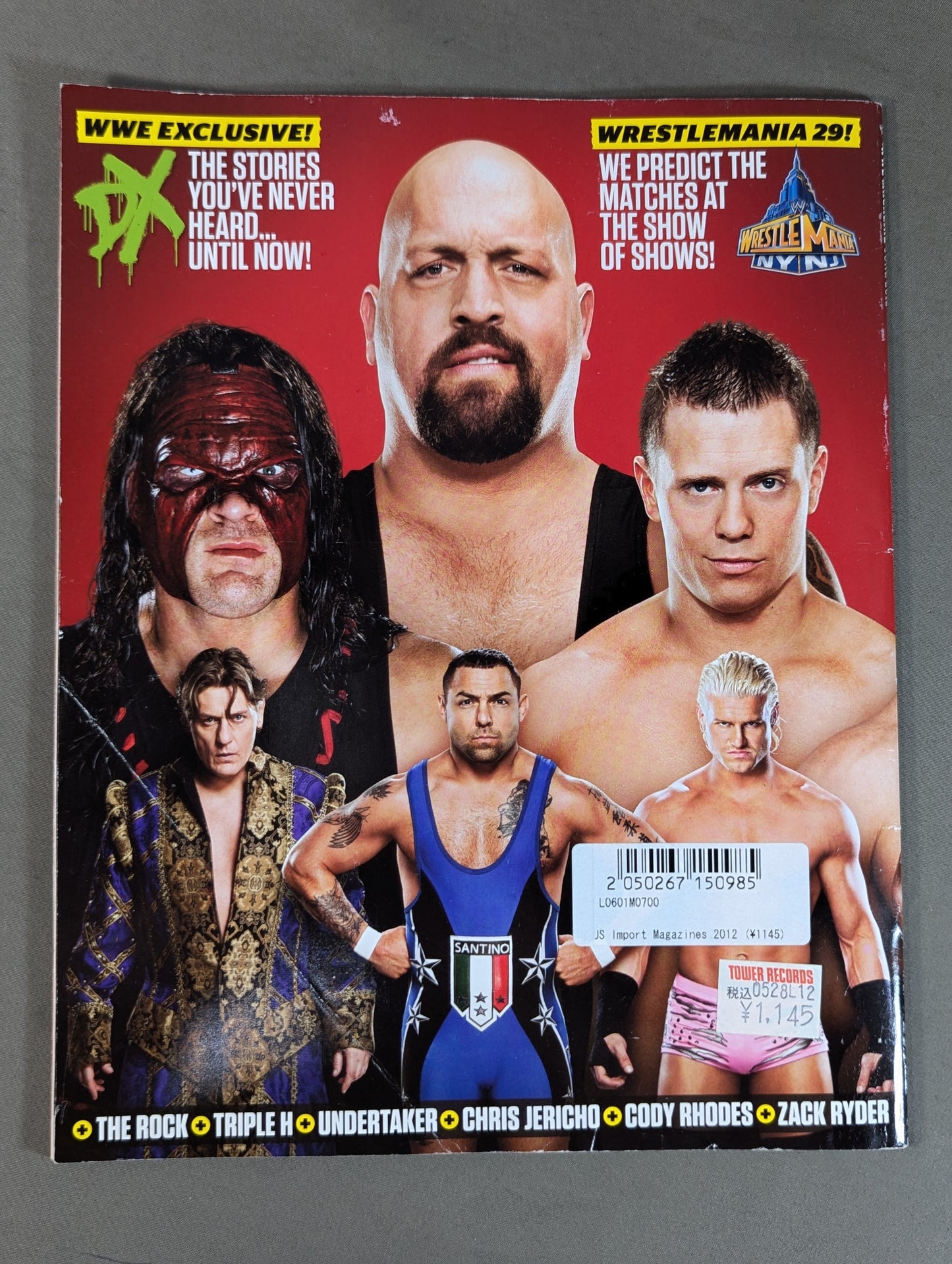WWE MAGAZINE June 2012 issue