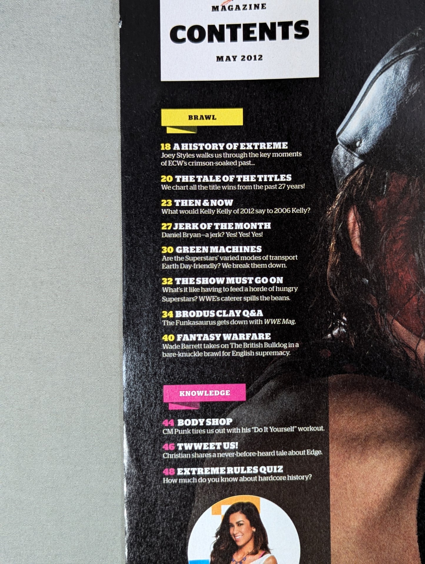 WWE MAGAZINE May 2012