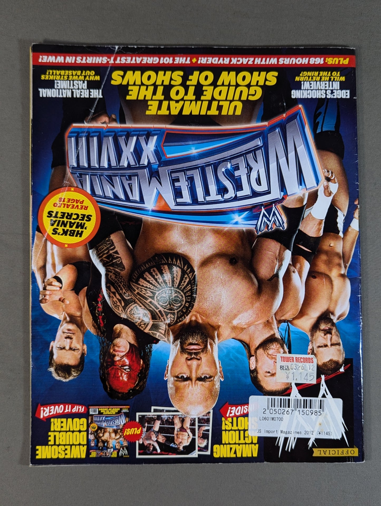 WWE MAGAZINE April 2012