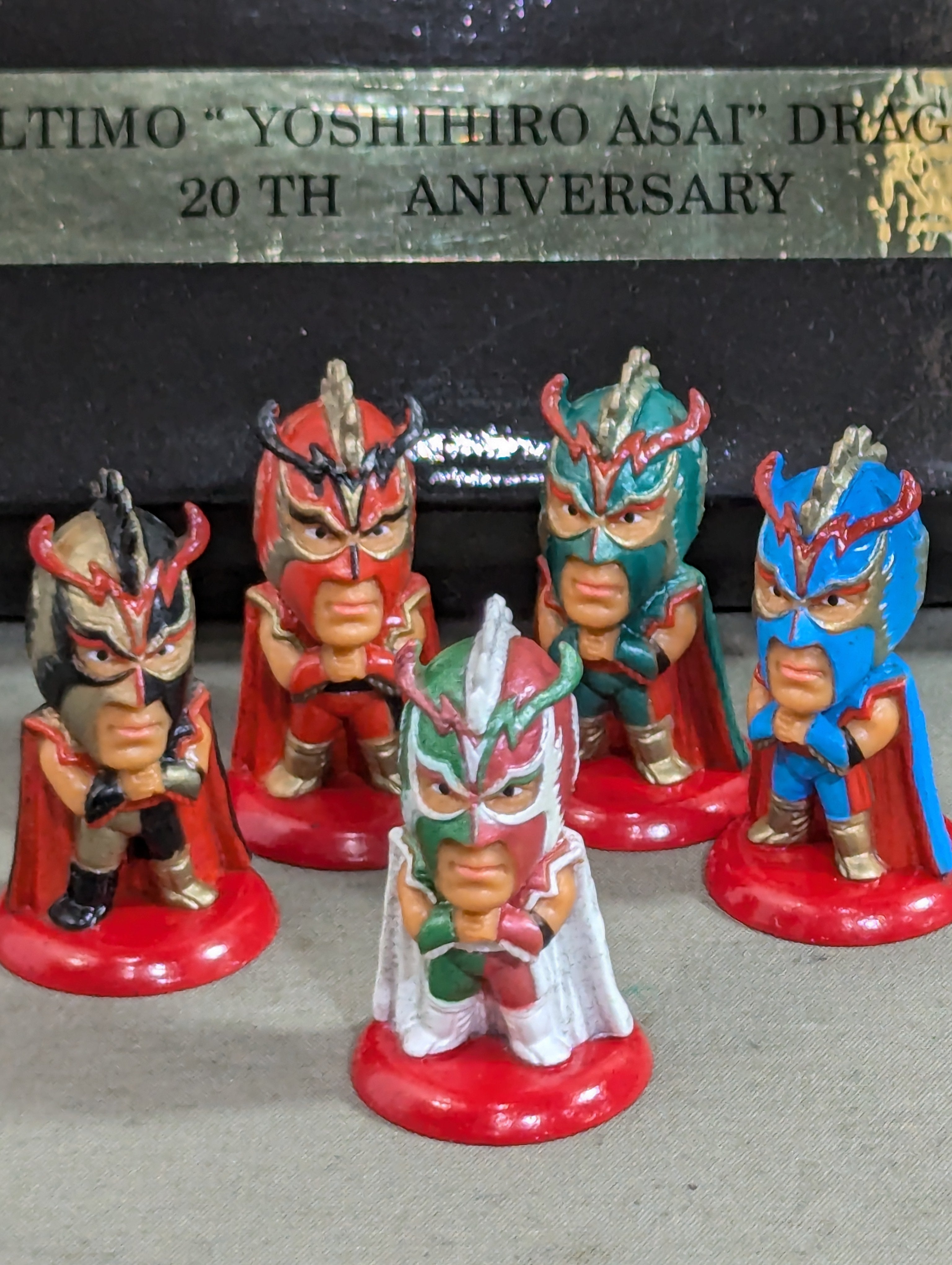 ☆20周年記念☆ ウルティモ・ドラゴン プロ格ヒーローズセット – 闘道館