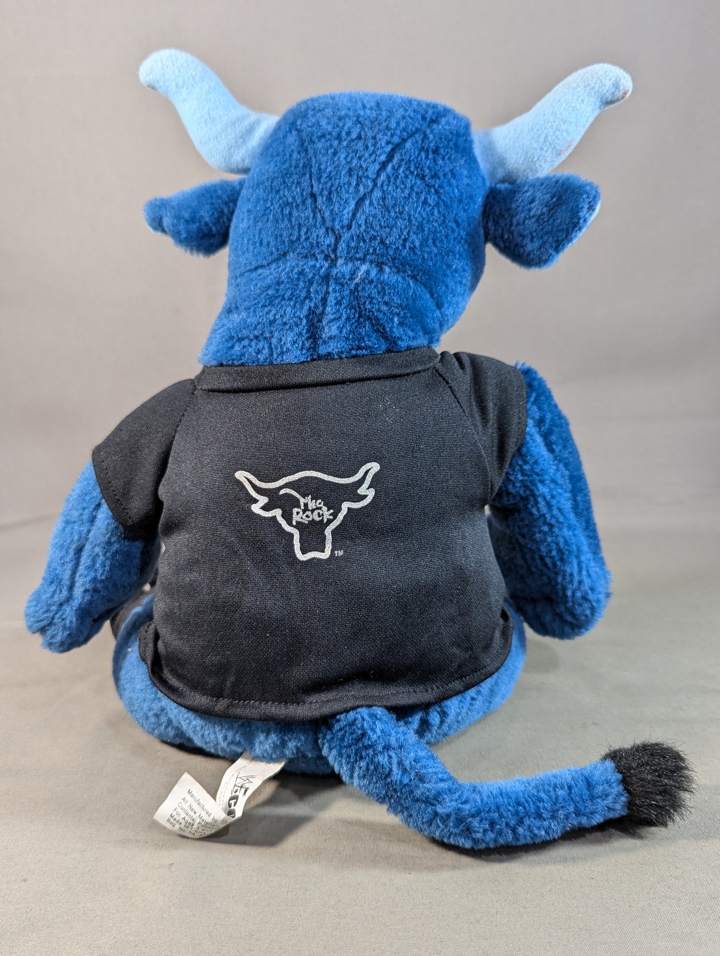 WWF The Rock JUST BRING IT Fierce Bull soft toy