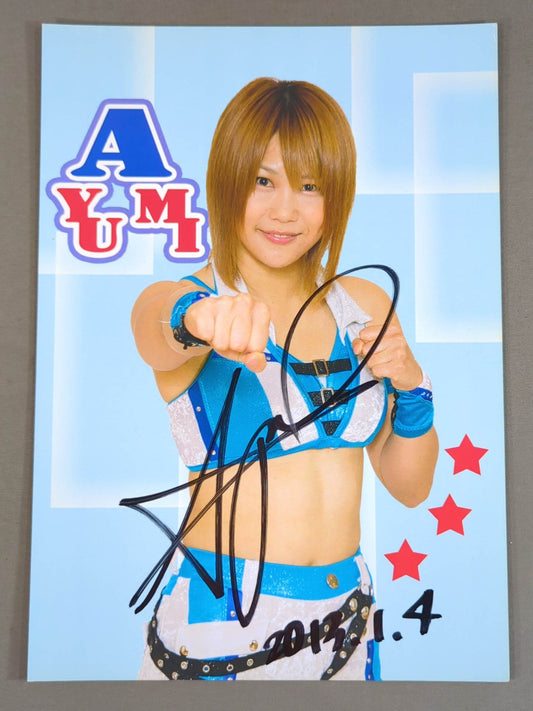 Ayumi Kurihara  hand signed autograph Pro-Photo (A-3)