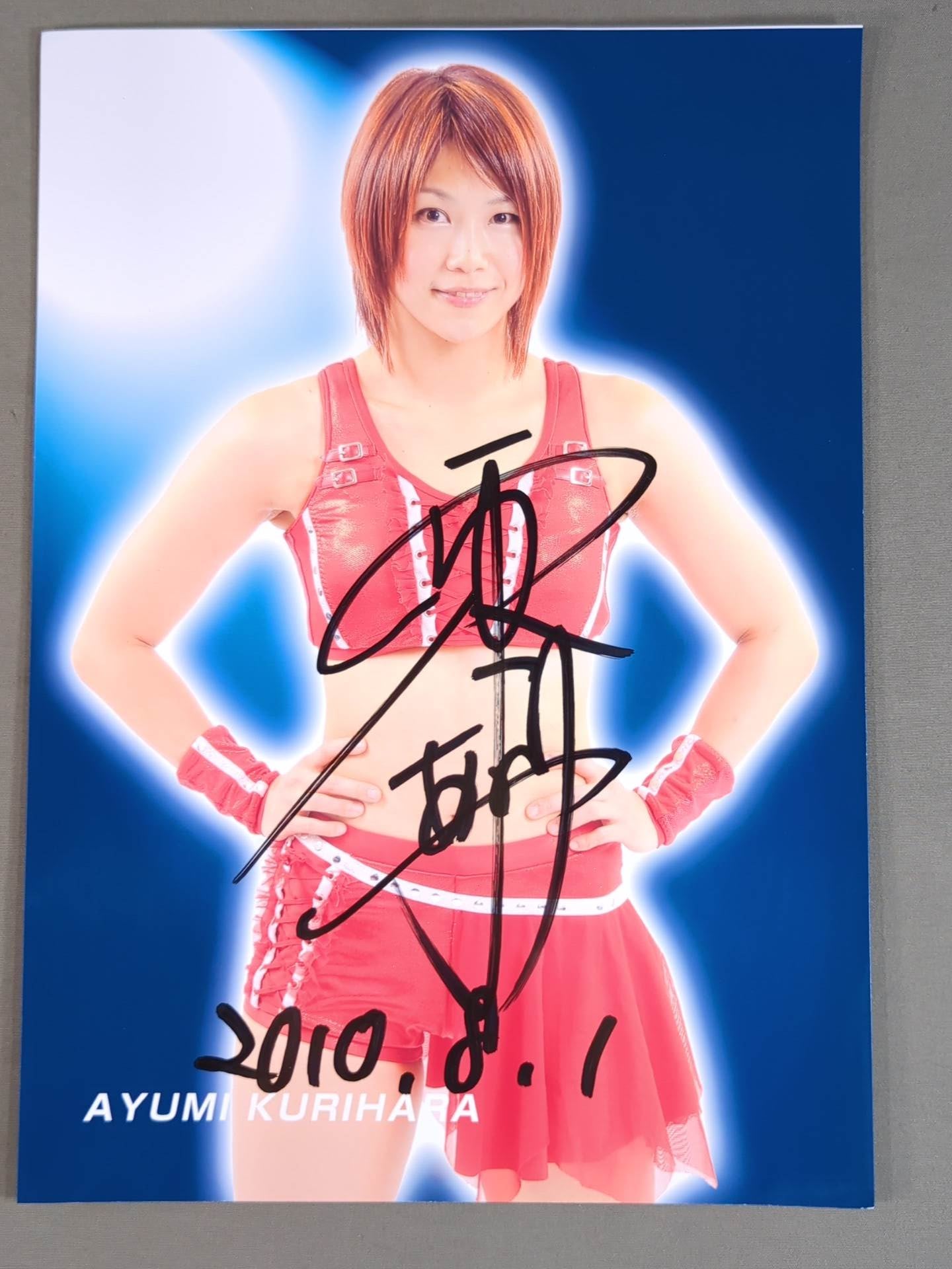 Ayumi Kurihara  hand signed autograph Pro-Photo (A-5)