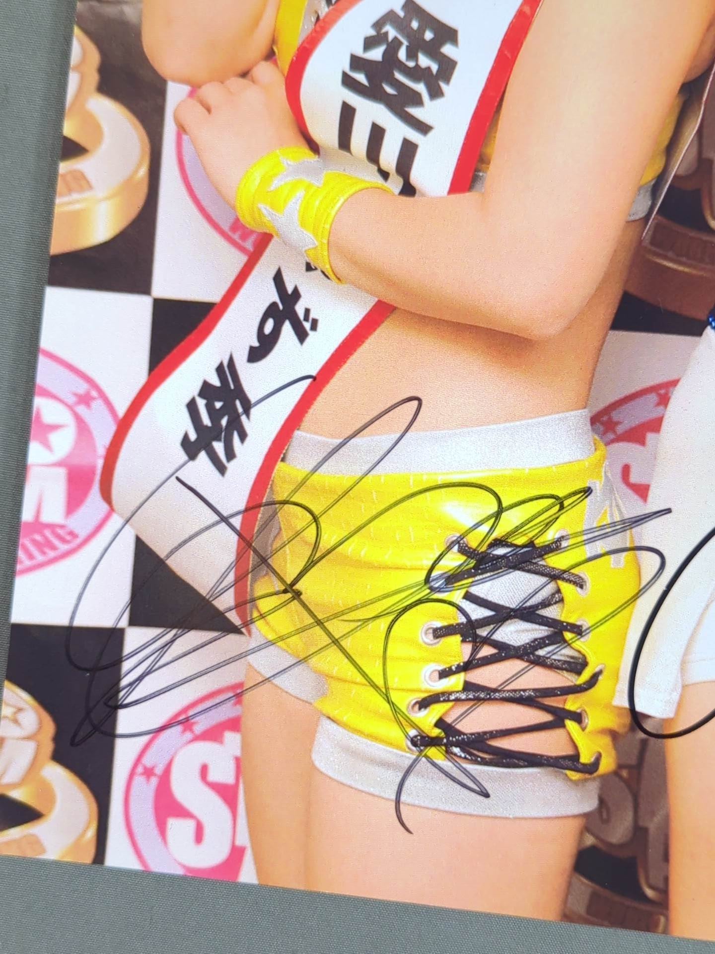 ★BY Cannon ★ Yuzuki Aikawa &Yoko Bito 2 hand signed autographs Pro-Photo  (A-1 )
