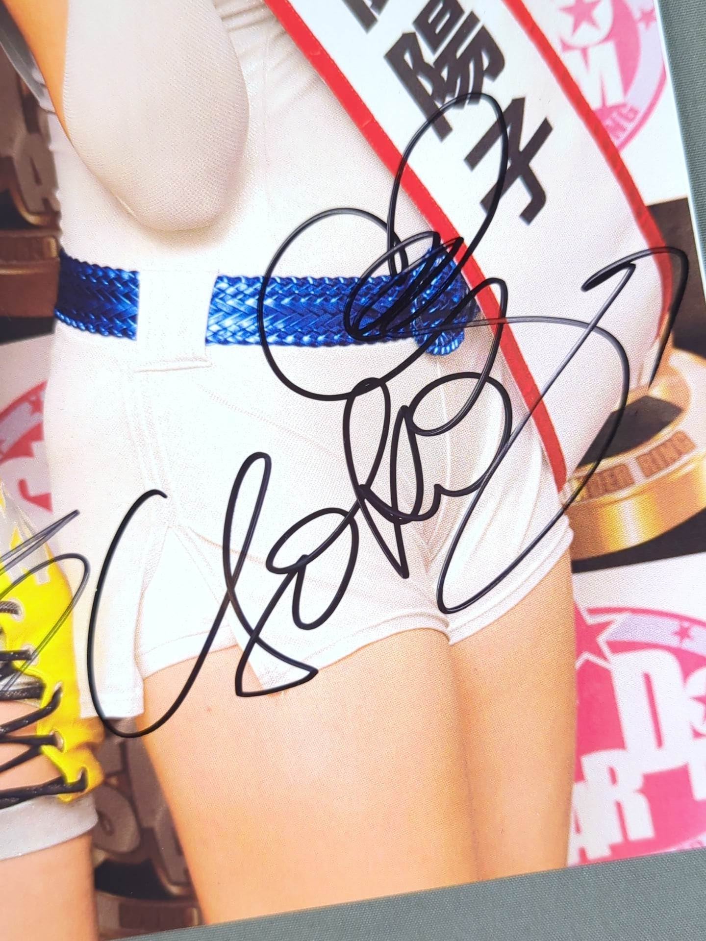 ★BY Cannon ★ Yuzuki Aikawa &Yoko Bito 2 hand signed autographs Pro-Photo  (A-1 )