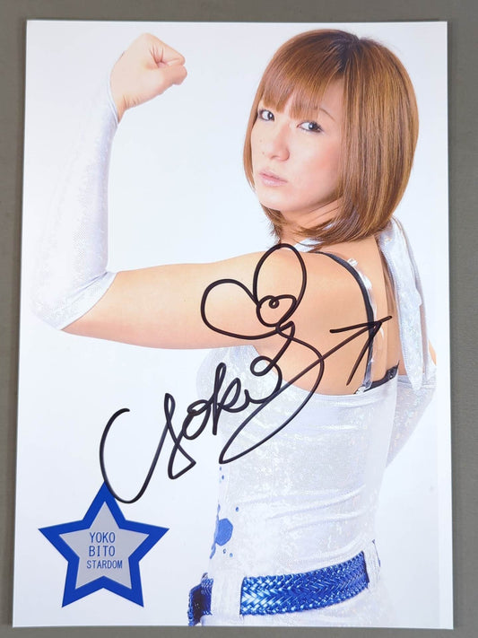 Yoko Bito  hand signed autograph Pro-Photo (A-4)