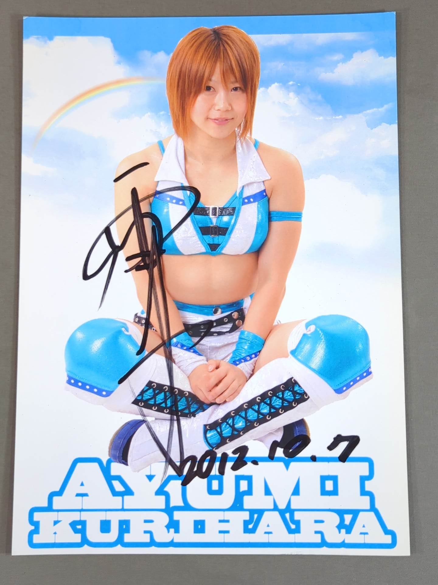 Ayumi Kurihara  hand signed autograph Pro-Photo (A-6)