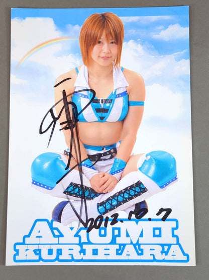 Ayumi Kurihara  hand signed autograph Pro-Photo (A-6)