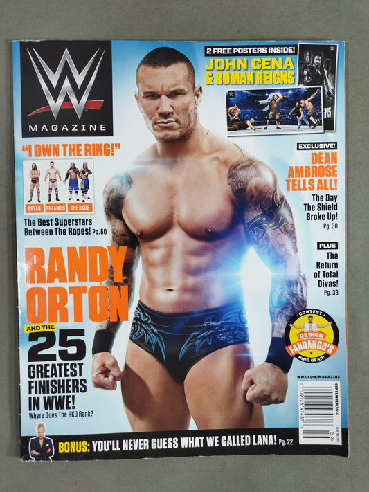 WWE MAGAZINE 2014年9月号