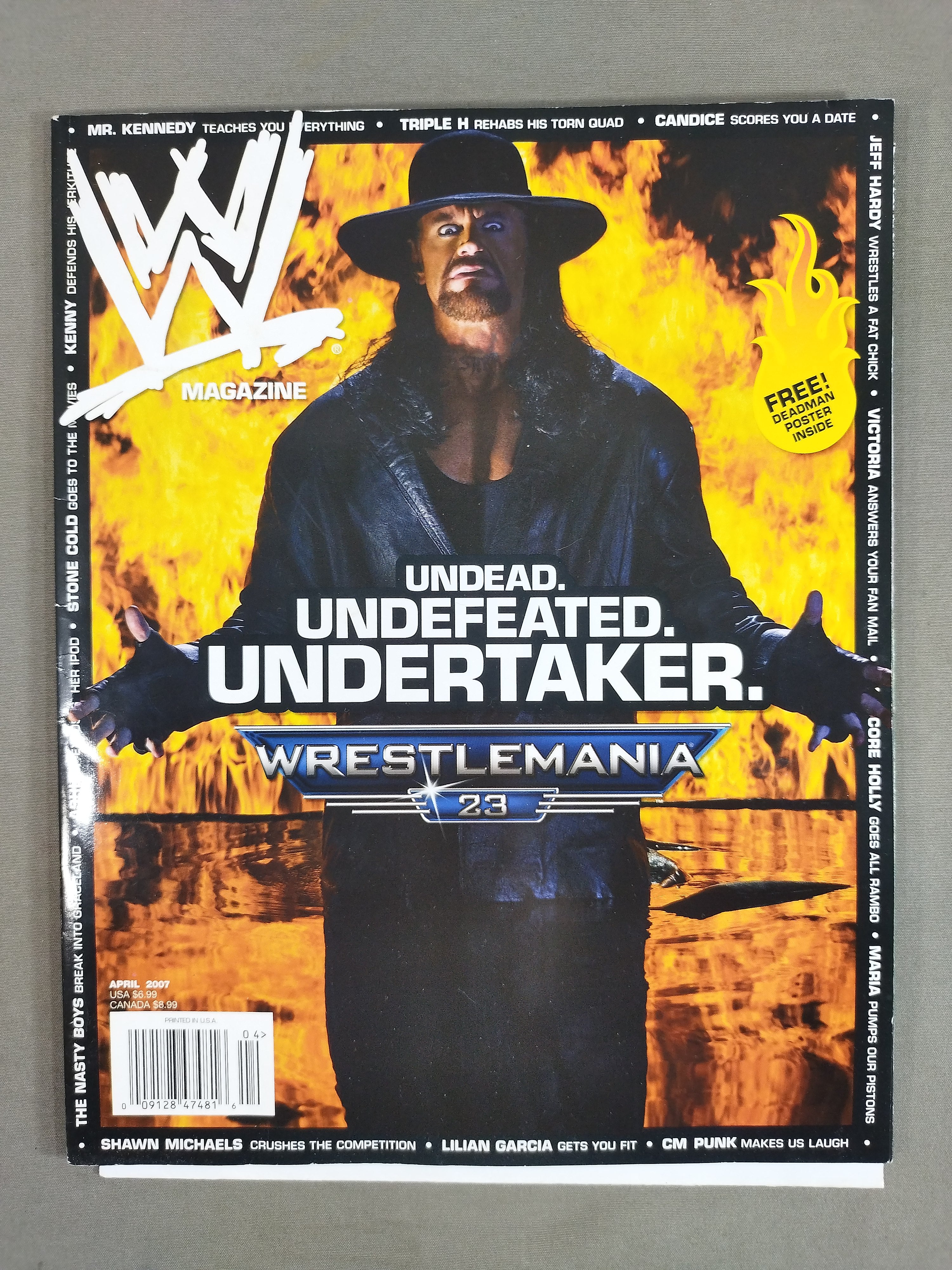 WWE 特集DVD 4本セット　プロレス 2001 WWF Jakks Pacific Titantron Live 