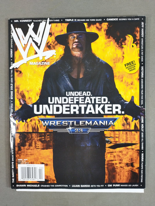 WWE MAGAZINE 2007年4月号