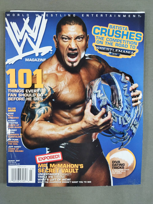 WWE MAGAZINE 2007年3月号