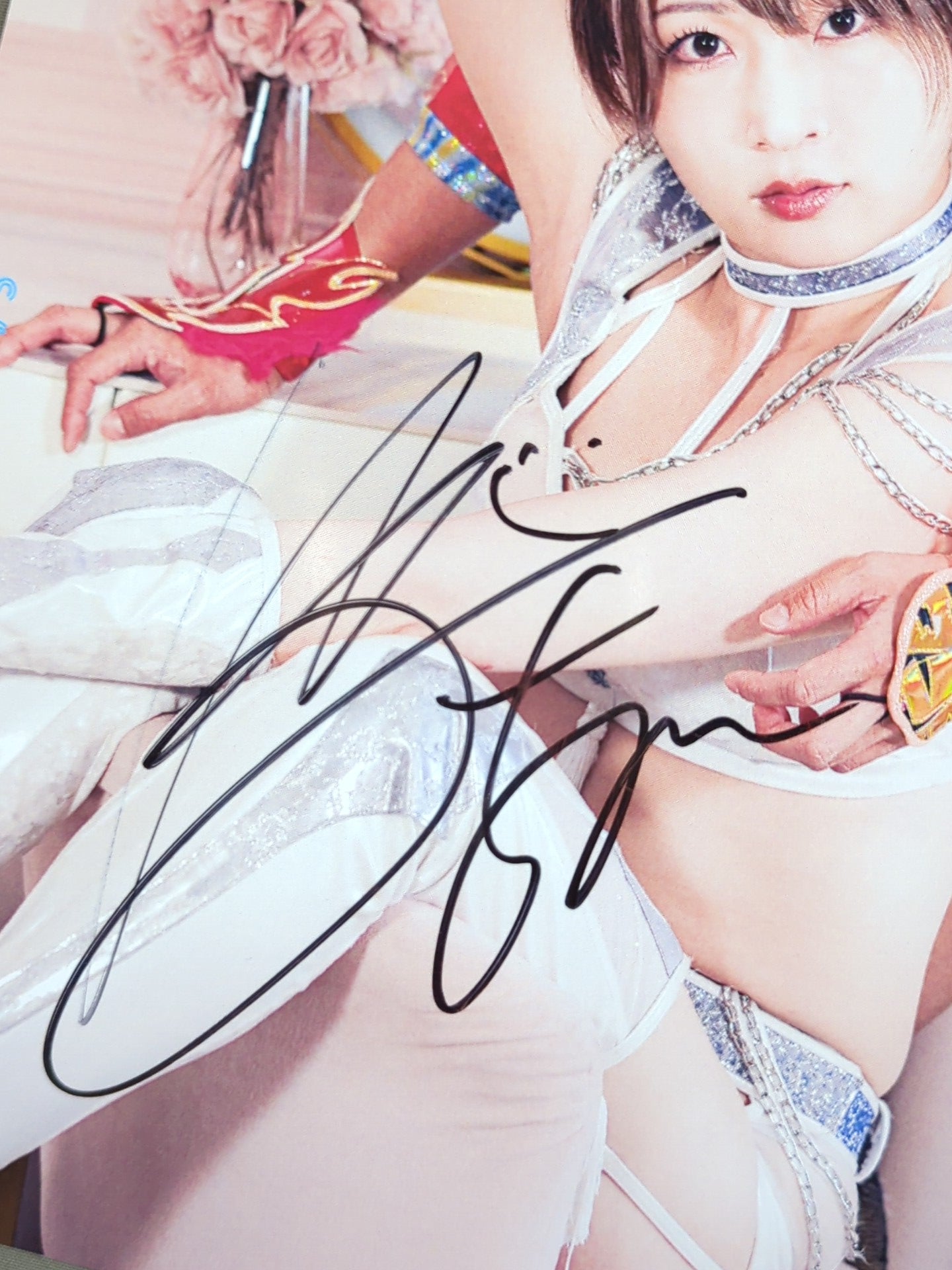 激レア　スターダム　オイモカブキ　安納サオリ＋ウナギサヤカ　Wサインポートレート 激レア スターダム オイモカブキ 安納サオリ＋ウナギサヤカ W