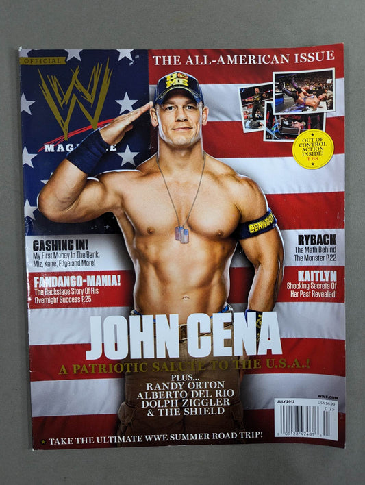 WWE MAGAZINE 2013年7月号