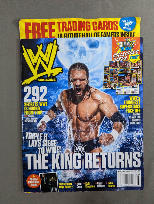 WWE MAGAZINE 2010年8月号