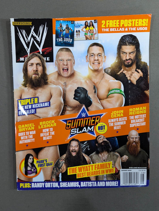 WWE MAGAZINE 2014年8月号