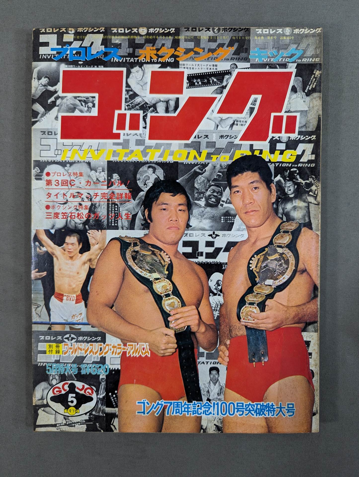 月刊ゴングVol.8 No.6 – 闘道館