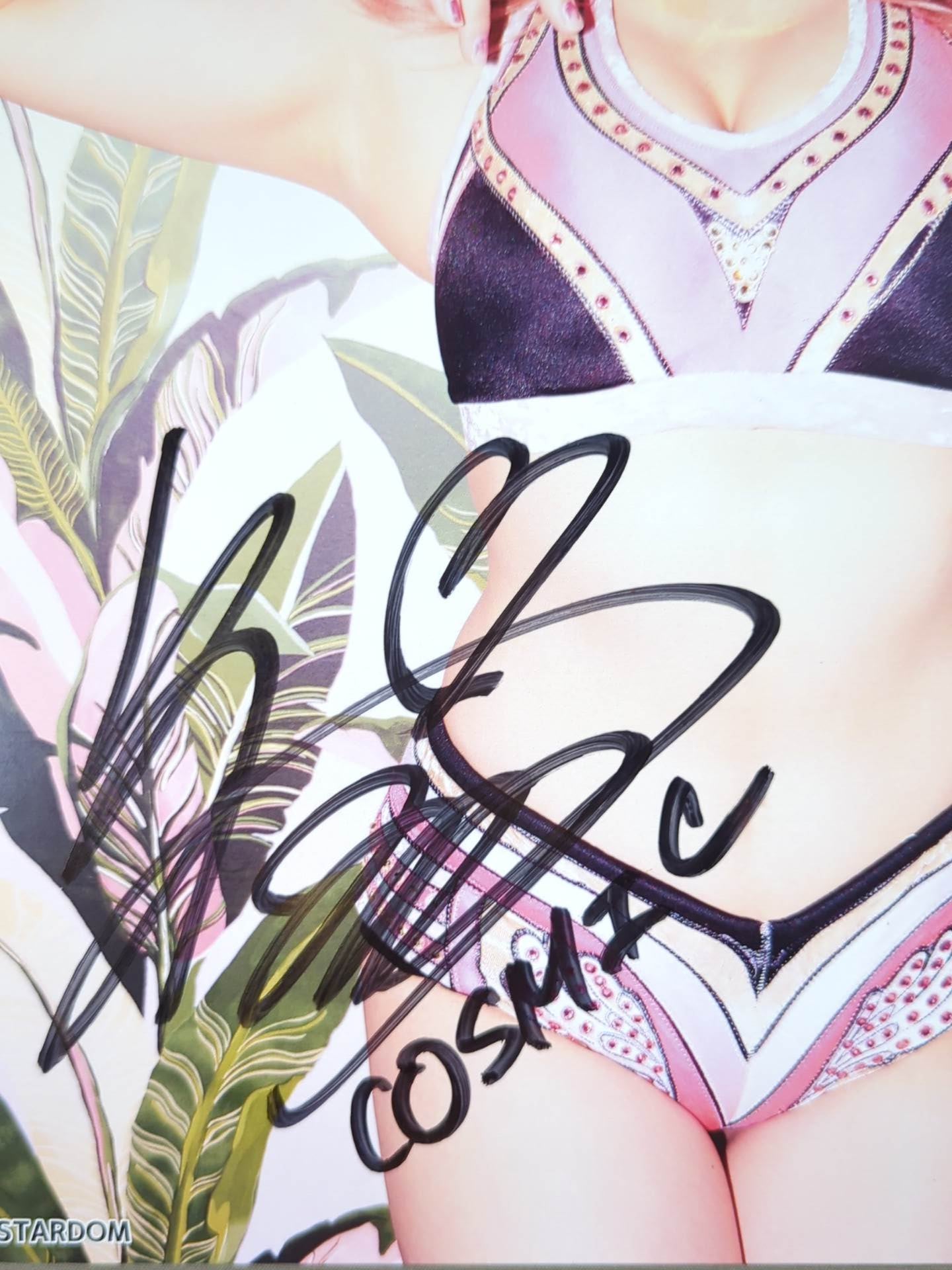 Mina Shirakawa  hand signed autograph  Starda Pro-Photo (H-2)