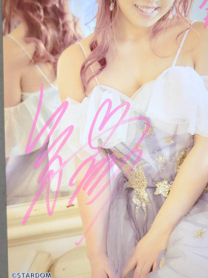 Mina Shirakawa  hand signed autograph  Starda Pro-Photo (H-4)