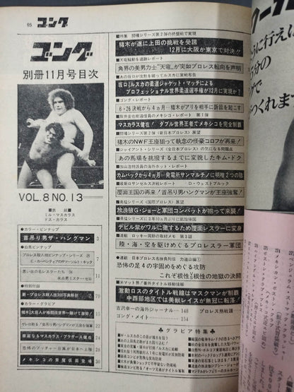 別冊ゴングVol.8 No.13