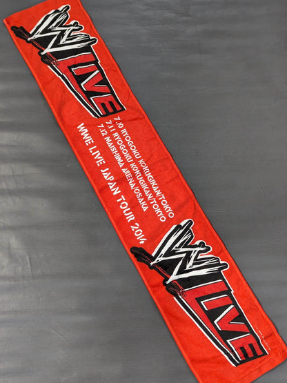 WWE LIVE JAPAN TOUR 2014 マフラータオル