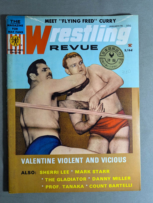Wrestling REVUE January 1970 issue