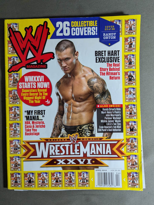 WWE MAGAZINE April 2010