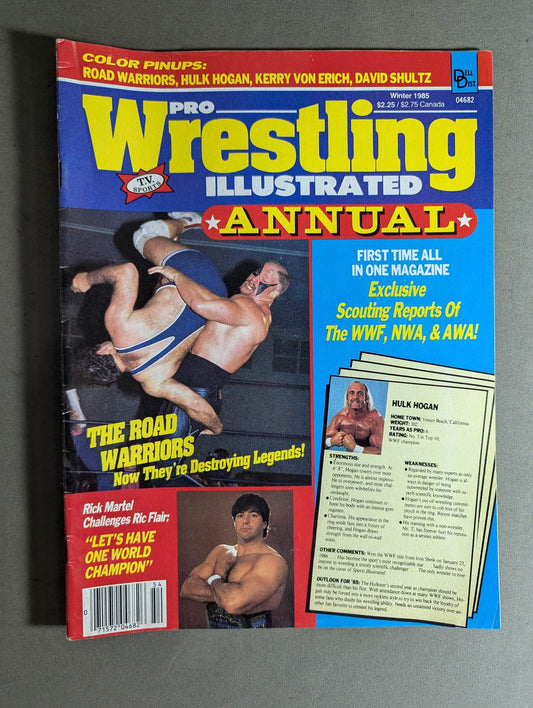 PRO Wrestling ILLUSTRATED ANNUAL 1985 Winter