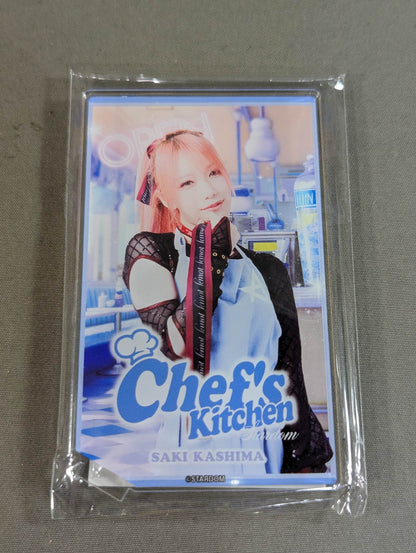 鹿島沙希 STARDOM CARD PARTY アクリルスタンド Chef’s Kitchen