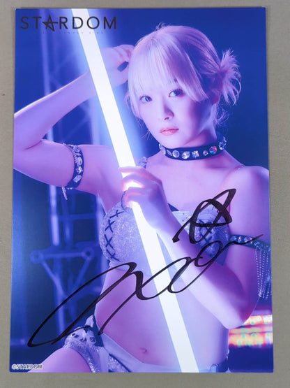 NATSUPOI  hand signed autograph  Starda Pro-Photo (N-4)