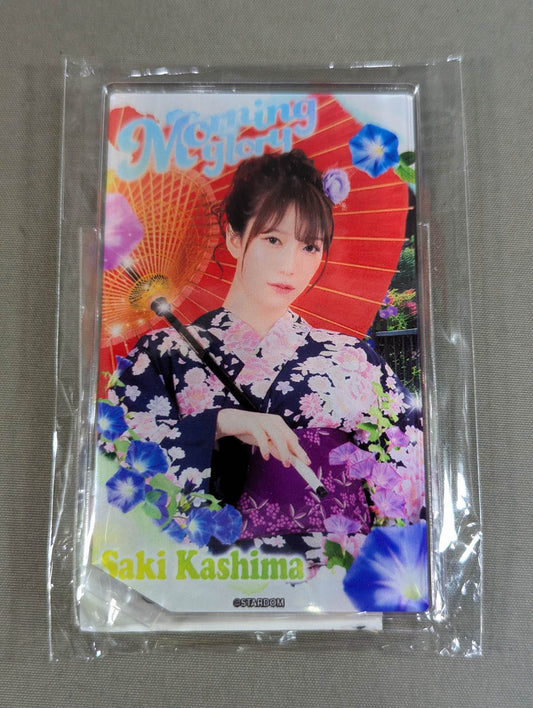 鹿島沙希 STARDOM CARD PARTY アクリルスタンド 浴衣2024