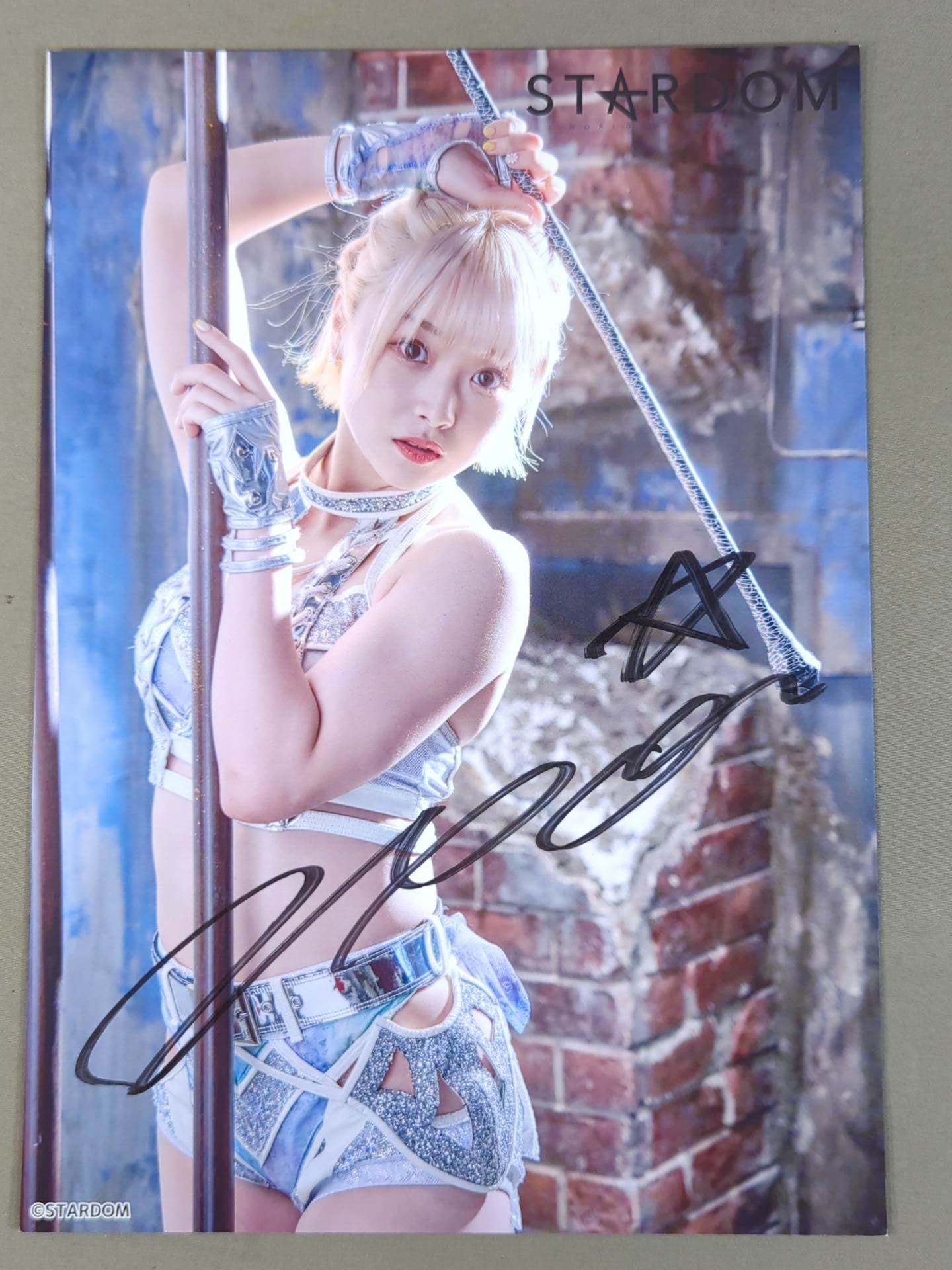 なつぽい 直筆サイン入り スターダムポートレート(N-7) – 闘道館