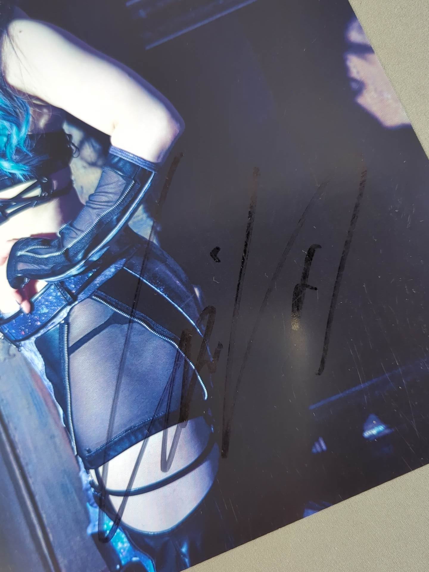 STARLIGHT KID  hand signed autograph  Starda Pro-Photo (C-8)