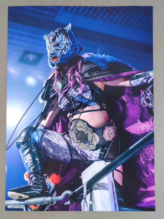 スターライト・キッド 直筆サイン入り スターダムポートレート(C-9)
