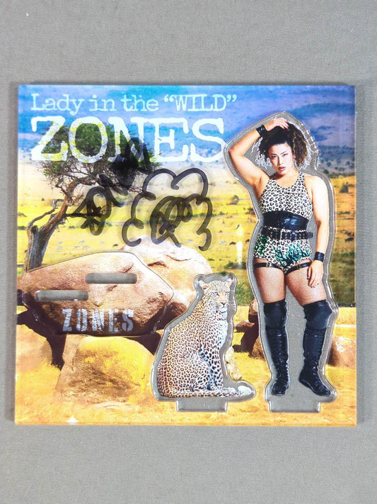 【hand signed autograph】 ZONES Acrylic Stand