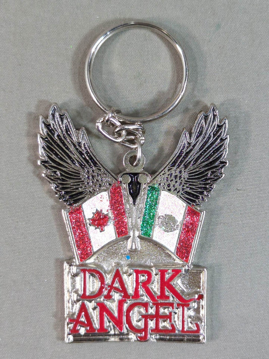 Dark Angel Metal Keychain