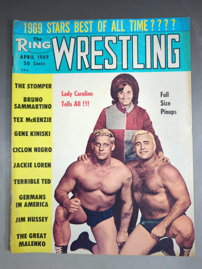【The RING】 Wrestling April 1969 issue