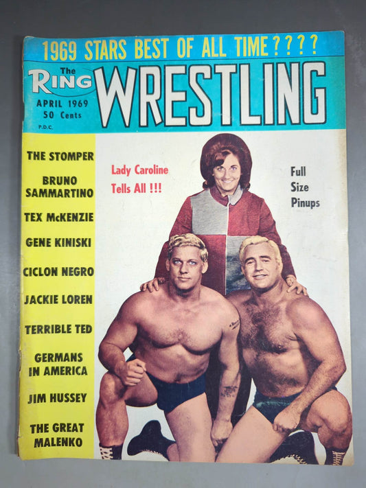【The RING】 Wrestling April 1969 issue