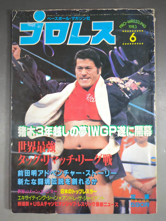 月刊プロレス 1983年6月号