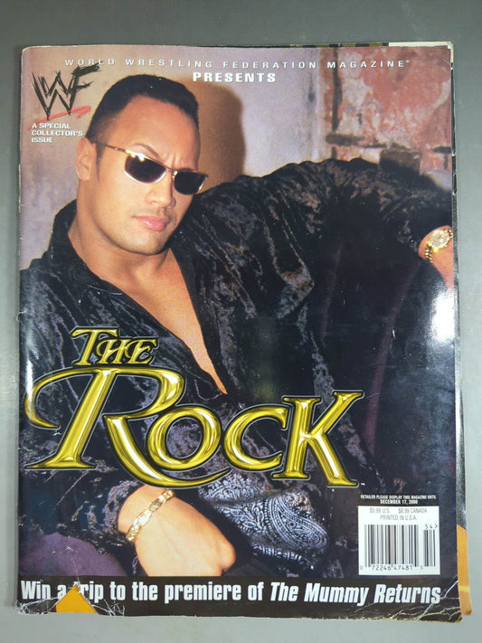 WWF MAGAZINE December 2000