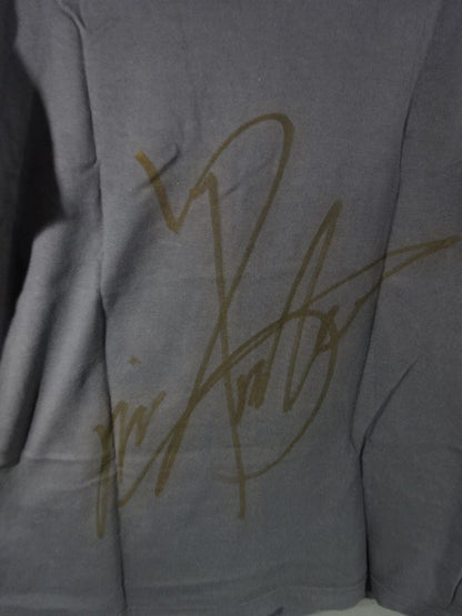【hand signed autograph】 Kazuchika Okada RAINMAKER×RAINMAKER T-Shirt (Grey)