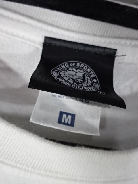 BUSHI  EN SERIO T-SHIRT (1) (White× Blue)