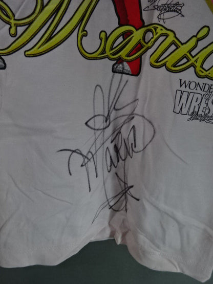 【hand signed autograph】 Maria Kennelis FIRST LADY Illustration T-Shirt