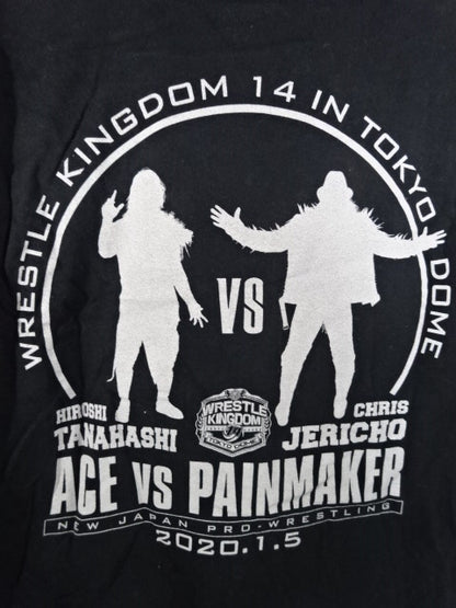 WRESTLE KINGDOM 14 Hiroshi Tanahashi vs Chris Jericho  Picture T-Shirt