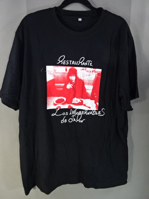 Tetsuya Naito ×Tokyo Sports RESTAURANTE T-Shirt (1) (Black)