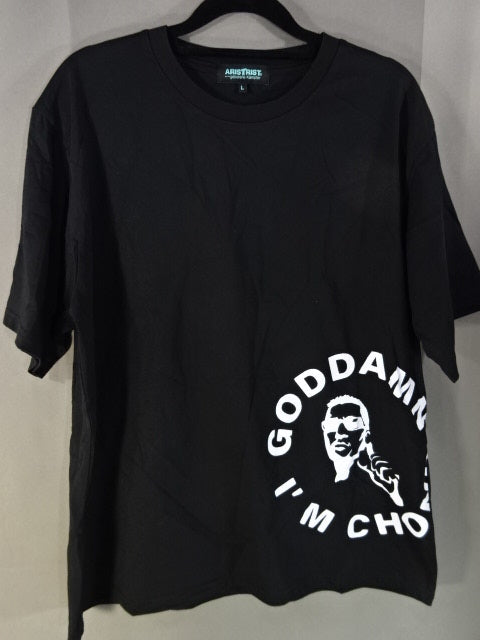ARISTRIST  AT Masahiro Chono GODDAMN I'M CHONO T-Shirt (1) (Black)