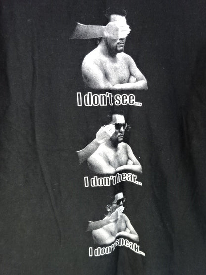 【hand signed autograph】 Masahiro Chono  I don't T-shirt