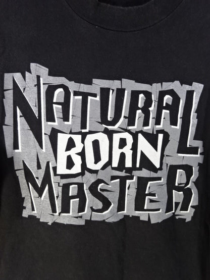 Muto Keiji  NATURAL BORN MASTER T-shirt (1) (Black)