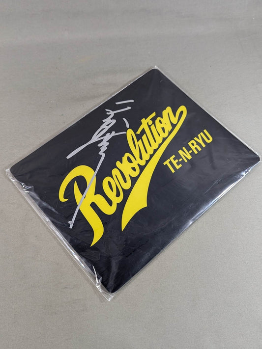【hand signed autograph】 Tenryu Genichiro  Revorution Mouse Pad