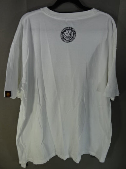 Jushin Thunder Liger ×EDWIN Box Logo T-Shirt (1) (White)